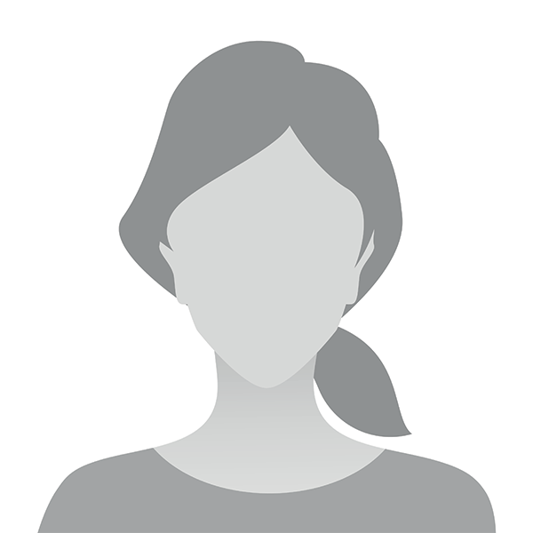 The image is a stylized, grayscale silhouette of a woman s profile with her hair pulled back into a ponytail.